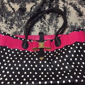 Betsy Johnson two for one purse/tote